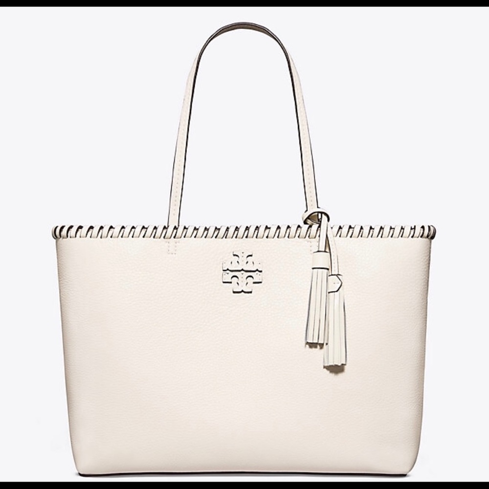 ✨FINAL🎉Tory Burch McGraw Whipstitch Large Tote♥️ - Picture 2 of 7